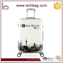 Equipaje de viaje de lujo de la carretilla equipaje de aluminio bolsas de equipaje
